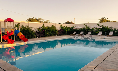 Terreno en venta en privada residencial en Temozón norte, Yucatán.