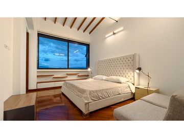 Casa de dos niveles para la renta amoblada en Palmas