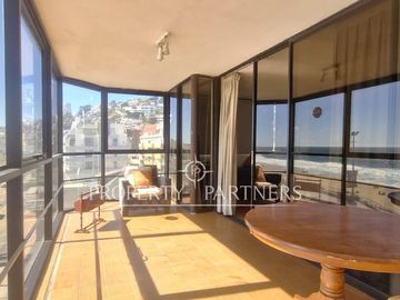 Departamento en venta frente a la playa de Reñaca.