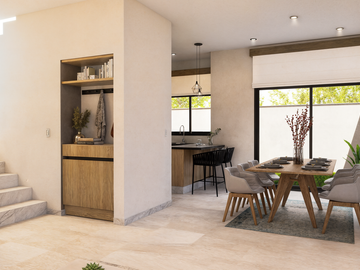 Casa en PRE VENTA Zibatá, Querétaro 3 recámaras. Alberca. Modelo Arrosa