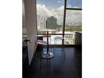 PH TORRE PANAMA OFICINA 110m2 $2500m2 amoblada