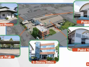 For sale Factory 5273 sqm in Phraek Sa, Mueang Samut Prakan, Samut Prakan