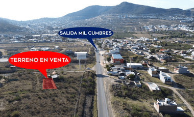 TERRENO EN VENTA EN MORELIA, LOMAS DE BUENA VISTA (SALIDA MIL CUMBRES)