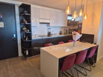 Arriendo departamento en Condominio Vista,valor incluye gastos comunes, agua caliente se cancela aparte, SIN BODEGA, sector San Joaquín