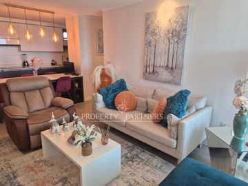 Arriendo departamento en Condominio Vista,valor incluye gastos comunes, agua caliente se cancela aparte, SIN BODEGA, sector San Joaquín