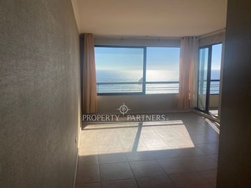 Amplio departamento con vista infinita en Jardín del Mar