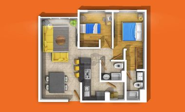 Departamento en venta en Lindavista Norte, Gustavo A. Madero, Ciudad de México