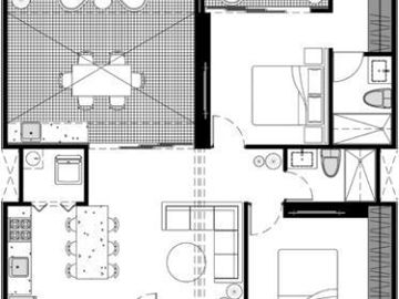 Departamento con amenidades en Real Montejo