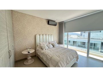 Apartamento Amoblado Vista al Mar Bello Horizonte -060-R