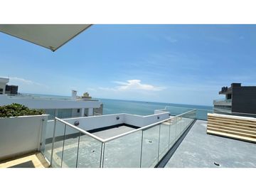 Apartamento Amoblado Vista al Mar Bello Horizonte -060-R