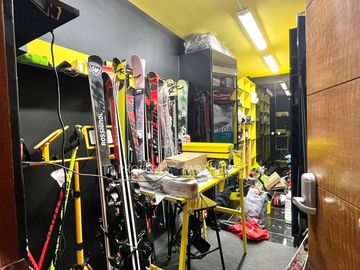 Valle Nevado, ski in and out