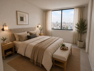 Quantum Bellini - 3AMB en SUITE en PISO MUY ALTO - Vista Ciudad