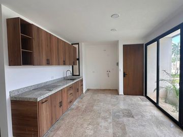 DEPARTAMENTO NUEVO PLANTA BAJA EN VENTA 2 RECAMARAS MERIDA ZONA NORTE