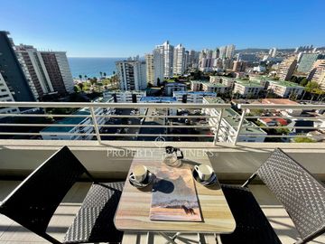 Departamento full equipado ideal inversión en Viña del Mar.