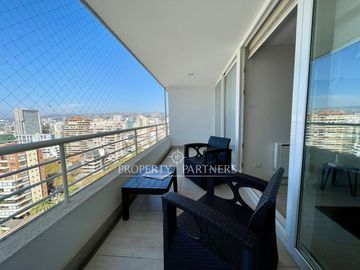 Moderno 1D/1B amoblado en sector poniente de Viña del Mar