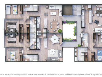 Departamento en preventa en la colonia El Prado Iztapalapa