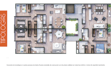 Departamento en preventa en la colonia El Prado Iztapalapa