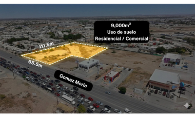 OPORTUNIDAD DE INVERSIÓN: TERRENO DE USO MIXTO EN ZONA PREMIUM