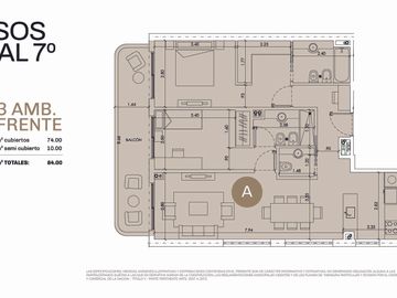 Departamento - Colegiales
