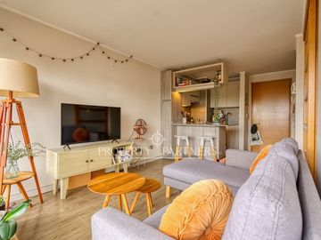Departamento ideal para invertir con gran conectividad en Ñuñoa