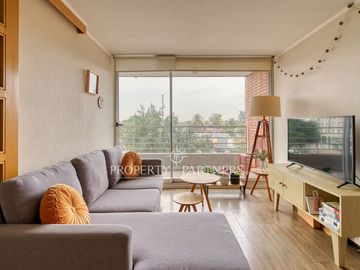 Departamento ideal para invertir con gran conectividad en Ñuñoa
