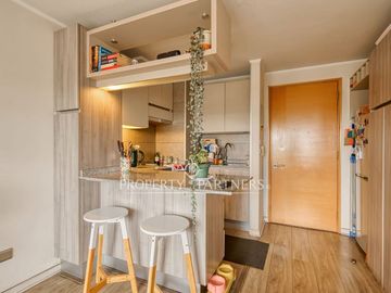 Departamento ideal para invertir con gran conectividad en Ñuñoa