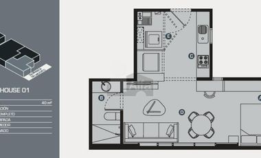 Departamento en venta en Merced Gómez, Álvaro Obregón, Ciudad de México