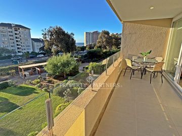 Terraza XL y playa a 30 metros, oportunidad en Papudo