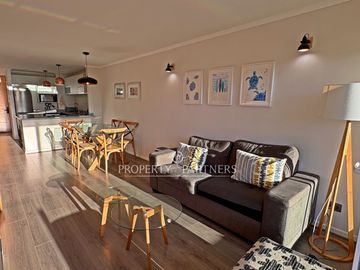 Terraza XL y playa a 30 metros, oportunidad en Papudo