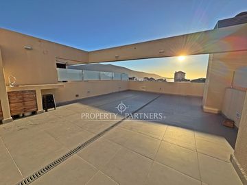 Terraza XL y playa a 30 metros, oportunidad en Papudo