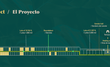REMATE  2 TERRENOS DE 983M2 EN $1,200,000MX C/1  TULUM
