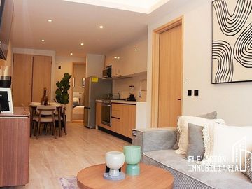 Preventa Departamento Nuevo con balcón en la Colonia Roma Sur, Cuauhtémoc, CDMX