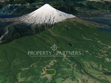 Precioso terreno de 23,76 ha con acceso al lago y vista panorámica al volcán Osorno y el Lago Llanquihue