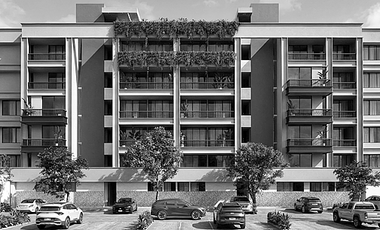 DEPARTAMENTO EN SANTA GERTRUDIS COPÓ EN MÉRIDA YUCATÁN, DE 1 RECÁMARA Y JARDÍN