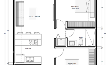 Departamento en Venta en Montebello, Mérida Yucatán (EB-VZ0982)