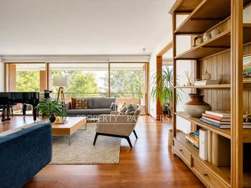Espectacular departamento con diseño único de ingeniería, lujo y comodidad en San Carlos de Apoquindo.