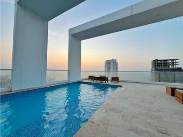 Venta apartamento Duplex UNA ALCOBA en MAGNO LOFT Bocagrande Cartagena