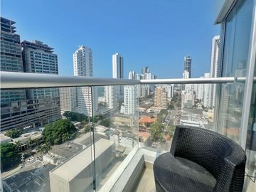 Venta apartamento Duplex UNA ALCOBA en MAGNO LOFT Bocagrande Cartagena