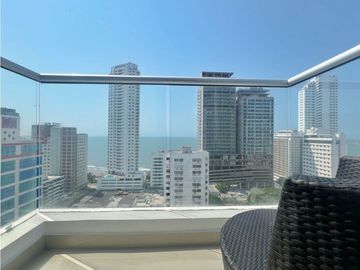 Venta apartamento Duplex UNA ALCOBA en MAGNO LOFT Bocagrande Cartagena