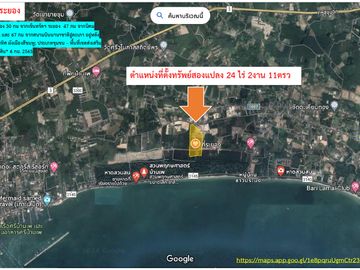 Prime Land for Sale in Rayong — Sea View & Mountain Backdrop