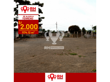 TERRENO DE ALQUILER EN AV. LA FERROVIARIA #CCSV