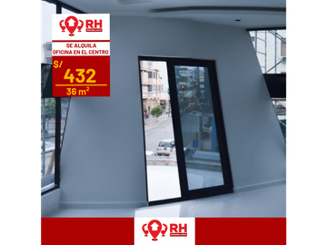 OFICINA DE 36 m² EN ALQUILER CON EXCELENTE UBICACIÓN.  #MLM