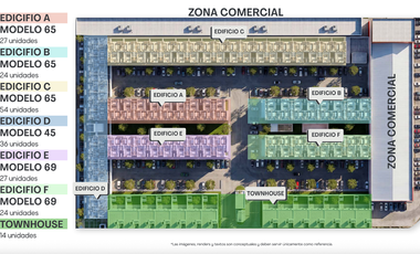 Departamento Inicial (Mod. 69 /2R) en Venta en Correa Racho