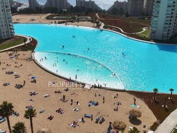 Algarrobo, cómodo departamento en arriendo en Laguna Bahía