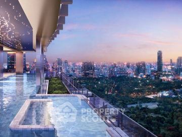 2-BR Condo at THE CROWN Residences near MRT Khlong Toei