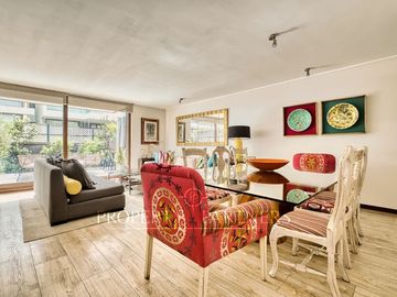 Impecable departamento duplex con zocalo y jardin propio, La Dehesa Central