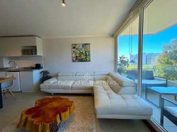 ¡Precio Rebajado! ¡Oportunidad Única! Departamento Amoblado con Vista al Mar y en Perfecto Estado