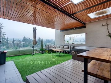 Duplex con rica Terraza excelente conectividad