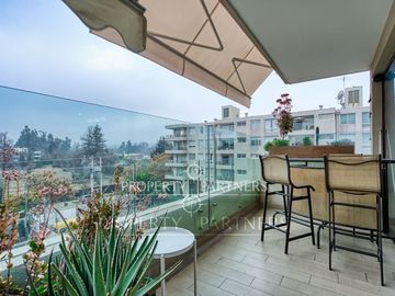 Duplex con rica Terraza excelente conectividad
