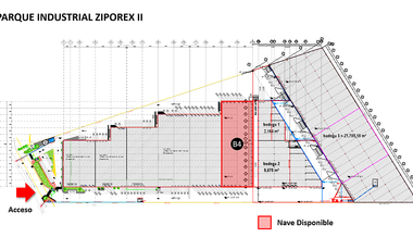 Renta | Bodega Industrial | San Mateo Atenco | 1,129 m²